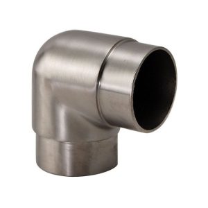 ASL Engineering Stainless Steel Flush Elbow Railing Fitting 90 Degree 2" 2-inch 1.5” 1-5-inch OD Railing Slip On Elbow Weldon 38.1 50.8 Nairobi Kenya Construction Urembo